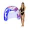 PoolCandy Illuminated Stars & Stripes Jumbo LED Sun Chair